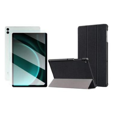 Imagem de Capa Smart + Película Vidro Galaxy Tab S9 Fe+ 12.4 Polegadas - BDNET