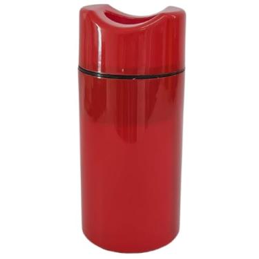 Imagem de Porta Garrafa Térmico 600ml - Camisinha para Cerveja - Isopor para Cerveja | Bar | Restaurante | Lanchonete (Vermelho)
