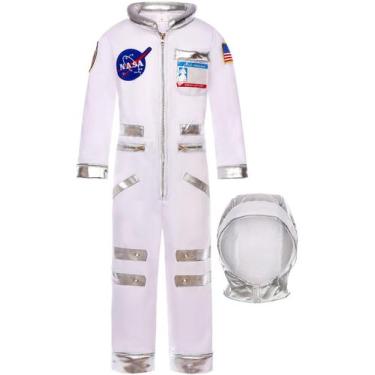 Imagem de Fantasia de astronauta para crianças de Halloween de 8 a 10 anos - Cos
