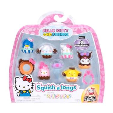 Imagem de Squish-a-longs Mini espremedor de sorvete Hello Kitty and Friends + acessório, pacote com 6