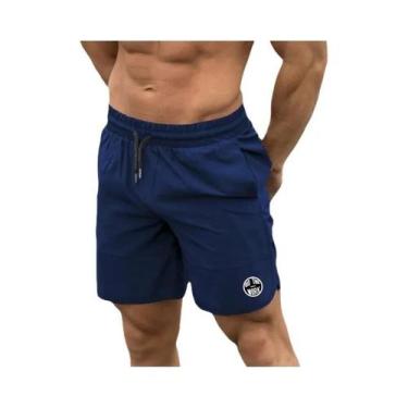 Imagem de Shorts Esportivos Masculinos De Secagem Rápida Multifuncionais Para Co