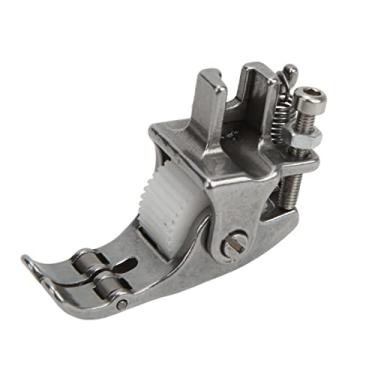 Imagem de Acouto Máquinas de Costura Industriais de Calcador de Roda de Plástico Durável - Calcador de Costura de Metal Leve e Resistente Ao Desgaste, Uso de Design Compacto - Iniciantes e Aplicações