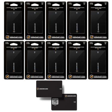 Imagem de Cartão De Visita Digital Armorcard - No Atacado - Caixa Fechada 10 Unidades - Gshield