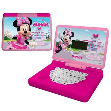Imagem de Brinquedo Infantil Laptop Minigame Notebook Minnie Bilingue Candide