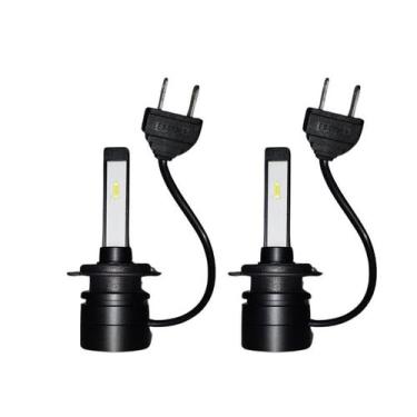 Imagem de Kit Par Lâmpadas Farol PK10 Super Led 32w 3600 Lumens 6000k H4 Farol A