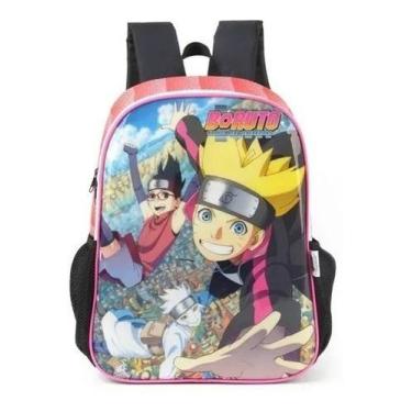 Imagem de Mochila Infantil Naruto Boruto Original Costas Escolar  - LUXCEL, Cost