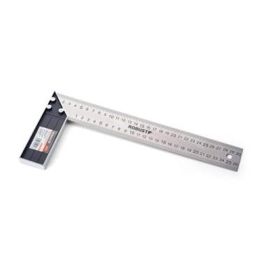Imagem de Esquadro de Aço Resistente Com Cabo de Alumínio 12 300mm Linha Premium