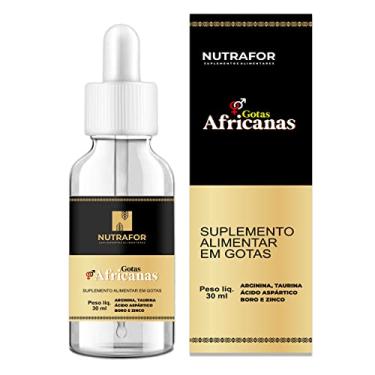 Imagem de Gotas Africanas c/Arginina Taurina Áspártico Boro Zinco 30ml