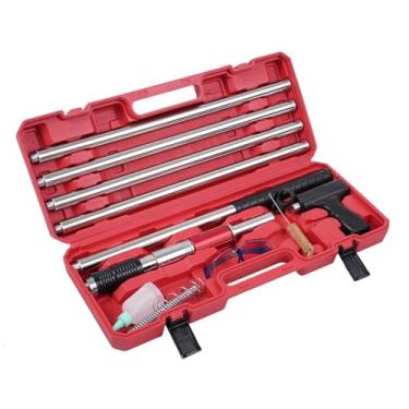 Imagem de SZITW Ferramenta de fixação de parede de prego para parede de cimento 4 engrenagens Prendedor de parede ajustável Ferramenta Nailer Pistola de pregos de concreto Máquina portátil para atirar pregos co