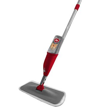Imagem de WAP Vassoura MOP Spray com Reservatório 460 ml Multiuso 3 em 1, Borrifa, Limpa e Seca, com Pano Microfibra