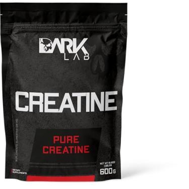 Imagem de Creatina Pura Dark Lab 600g, Monohidratada 100% de Pureza, Sem Sabor