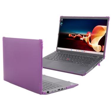 Imagem de mCover Capa rígida compatível apenas com Notebook Lenovo ThinkPad T14 Gen 3/Gen 4 2023-2024 14 (com dobradiça de 180°, não serve para nenhum outro modelo Lenovo) - roxo
