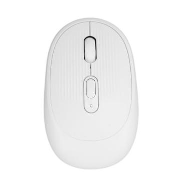 Imagem de Mouse de Computador Silencioso 2.4G, Mouse óptico Portátil Com Receptor USB para Laptop, Clique Suave, XP OS X 10.4, (Branco)