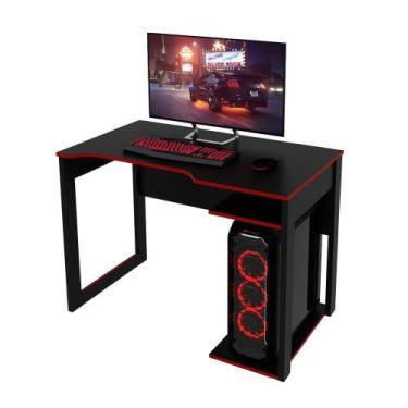 Imagem de Escrivaninha Mesa Gamer para Computador Tecnomobili 4161 MDP 105CM, PR