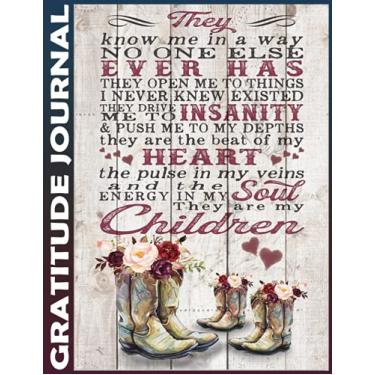 Imagem de Gratitude Journal: they are my children - mom daughter Invest 5 minutes daily to develop mindfulness, thankfulness and positivity, Inspire a Happier, Healthier & More Grateful Mindset 110 Pages