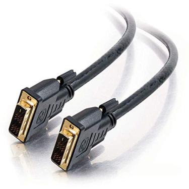 Imagem de C2G 41200 Pro Series Single Link DVI-D Cabo de vídeo digital M/M, classificação Plenum CMP (15 pés, 4,57 metros)