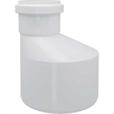 Imagem de Reducao Esgoto Fortlev 100 X 75 Branco - Kit C/10 Unidades