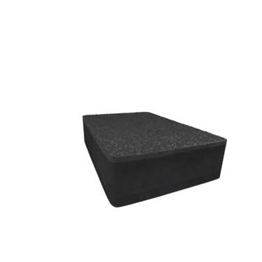 Imagem de Step Eva 30x28x10 para Academia Fitness Esporte Treino (PRETO)