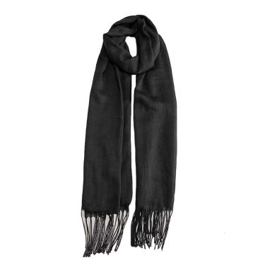 Imagem de Pashmina Lisa Preta - Basic+