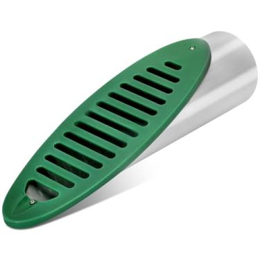 Imagem de Saranna Grelha De Drenagem Angular 4 Polegadas Para Quintal, Tubo Emissor Quintal Descarga Bomba Depósito E Extensões Cano Descida, Reduz A Água Do Evita Entupimentos Canos, Compatível Com Conexões