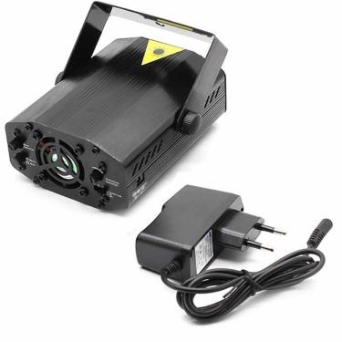 Imagem de Mini Projetor Laser Canhão de Luz Efeitos Holográfico 150mw Iluminação para Festa