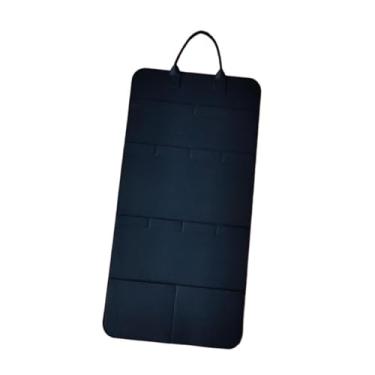 Imagem de IEUDNS Varinhas para gatos, saco para pendurar brinquedos, reutilizável, para armazenamento de varas para provocar gatos, para porta de loja e parede, Preto