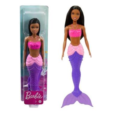Imagem de Boneca Barbie Dreamtopia Sereia 30 Cm - Mattel, Negra