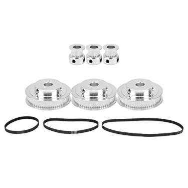 Imagem de Roda Síncrona 20 60 Dentes Alumínio Liga Correia Dentada Polia Impressora 3D Peças