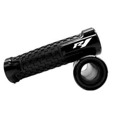Imagem de Motorcycle Throttle Handle Grips，replacement part，Handlebar Grips Powersports Grips Accessories, For Yamaha YZF R1 1998-2014