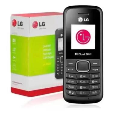 Imagem de Celular LG Para Idosos 3G Dois Chips Fácil Manuseio Números Grandes