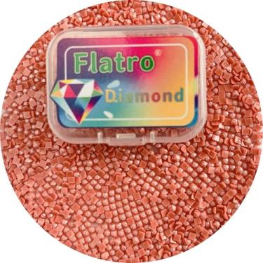 Imagem de Grânulos de pó de fada de arte de diamante, brocas brilhantes quadradas de resina de fundo plano para acessórios de pintura de diamantes, pontos de substituição para strass de pintura de arte de