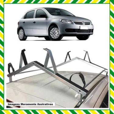 Imagem de Rack Teto Suporte Porta Escadas Fiesta Corsa Todos Modelos - Rack Doxa