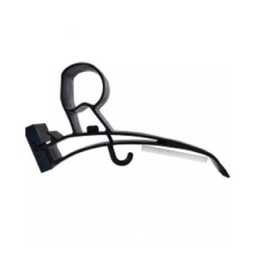 Imagem de Kit 2 suporte p/ capacetes com gancho para cabide jaqueta - Polivisor