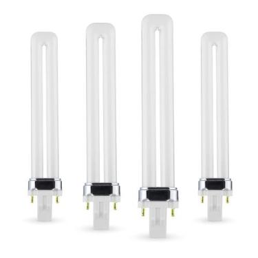 Imagem de Pacote com 4 lâmpadas CFL Circle Dulux 13W substitui Philips e Sylvani