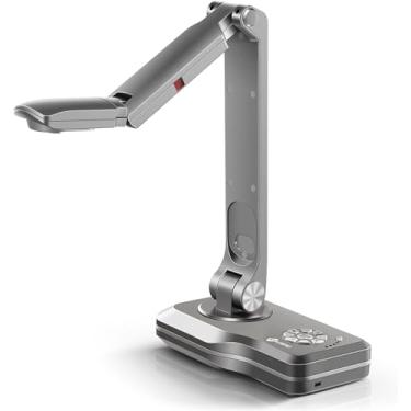 Imagem de JOYUSING Câmera de documentos WiFi/USB/VGA/HDMI de quatro modos de 8 MP sem fio com bateria de 7200 mAh para professores, Mac, Windows, compatível com Chrome, ensino on-line, ensino à distância e