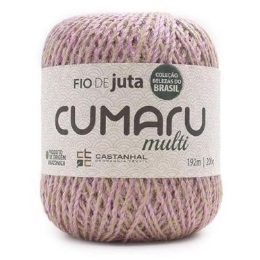 Imagem de Fio de Juta Cumaru Multi 200g - 192 Metros - Castanhal, PINK