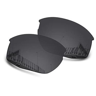 Imagem de Well-aimed Lentes de reposição polarizadas de 1,5 mm para óculos de sol Oakley Mercenary OO9424, antiarranhões, resistente a impactos, Preto polarizado - 1,5 mm, One Size