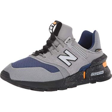 Imagem de New Balance 997 Sport V1 Tênis masculino, Aço/Azul tecnológico, 10.5