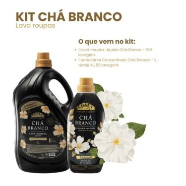 Imagem de Kit Completo Coala Laundry LavaRoupas Líquido 5L, Amaciante Concentrad