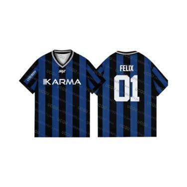 Imagem de Camiseta Casual Esportiva Unissex Oversize Com Estampa Gráfica 3D Para