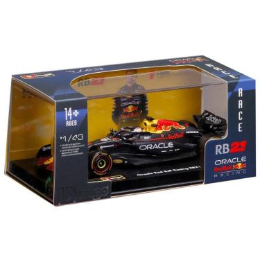 Imagem de Miniatura Bburago Oracle Red Bull Racing RB21 F1 2025 Max Verstappen 1 1/43 c/ Piloto