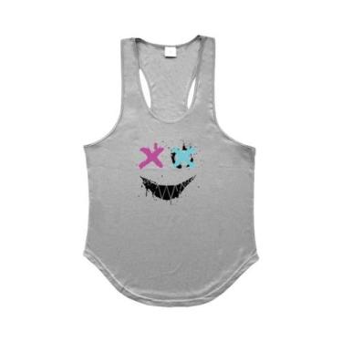 Imagem de Camiseta Sem Mangas Para Academia Masculina Com Secagem Rápida E Estam