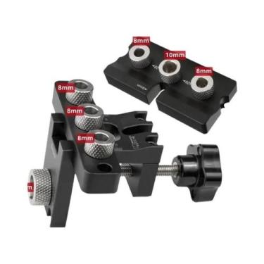 Imagem de Kit Mestre De Gabarito Universal 3 Em 1 Para Marcenaria, Gabarito Para