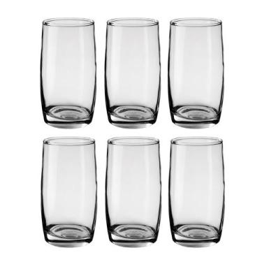 Imagem de Conjunto 6 Copos Long Drink Maracaibo Vidro Bar 410ml - CLASS HOME