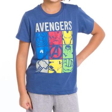 Imagem de Pijama Infantil Masculino Avengers - Marvel 52.05.0031, 10
