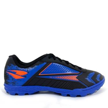 Imagem de Chuteira Dray Foorcy Society Preto/Azul-Unissex