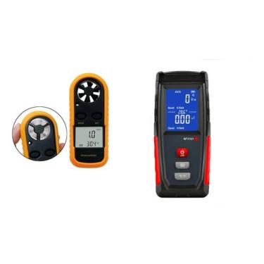 Imagem de Kit Anemômetro Digital LCD + Detector De Radiação EMF Digital - Anemom