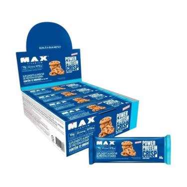 Imagem de Barra de Proteína Power Protein Crisp Caixa com 12un Max Titanium, Coo