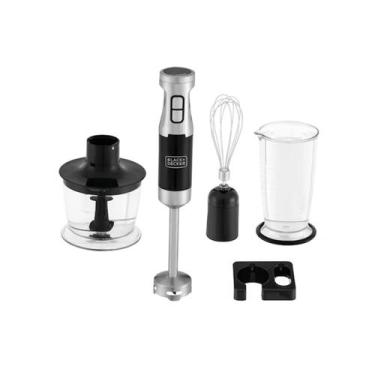 Imagem de Mixer Vertical Black Decker Fusion Mix MK600 3 em 1 600W Mini Processa