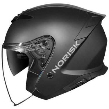 Imagem de Capacete Norisk City Monocolor, Preto Fosco, 54